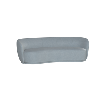 Posh Sofa - Curved Back Sofa with Continuous Base