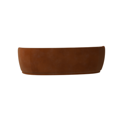 Posh Sofa - Curved Back Sofa with Continuous Base