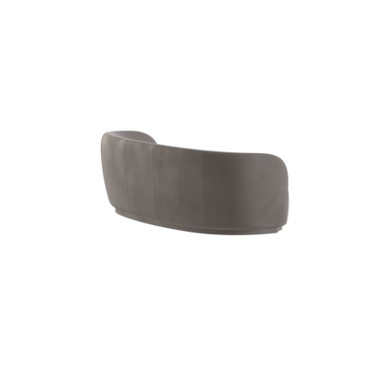 Posh Sofa - Curved Back Sofa with Continuous Base