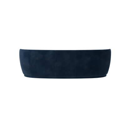 Posh Sofa - Curved Back Sofa with Continuous Base