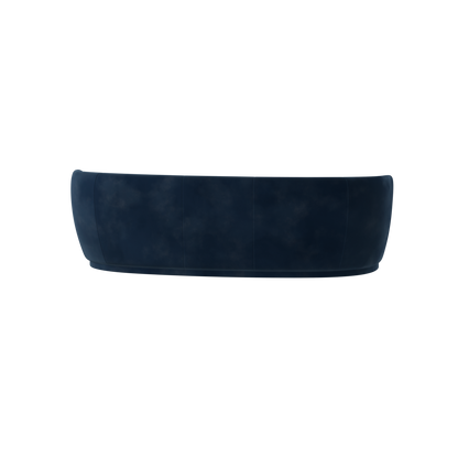 Posh Sofa - Curved Back Sofa with Continuous Base