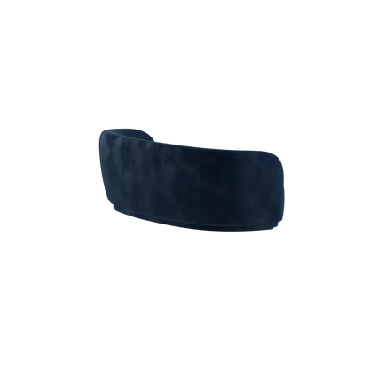 Posh Sofa - Curved Back Sofa with Continuous Base