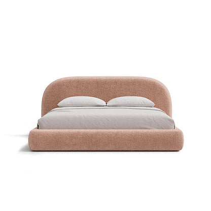 Aria Bed with Sculptural Curved Headboard