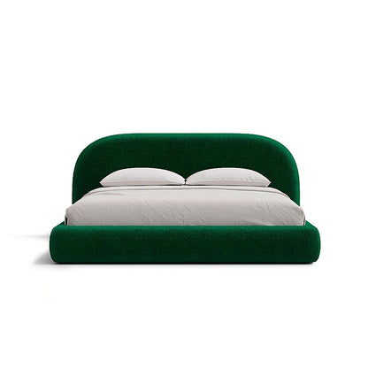 Aria Bed with Sculptural Curved Headboard