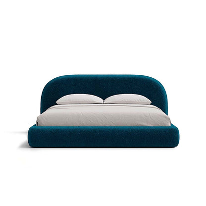 Aria Bed with Sculptural Curved Headboard