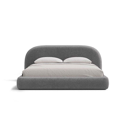 Aria Bed with Sculptural Curved Headboard