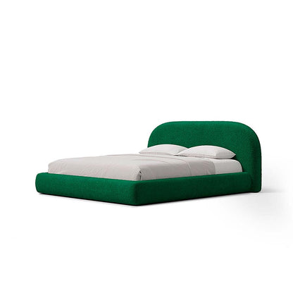 Aria Bed with Sculptural Curved Headboard