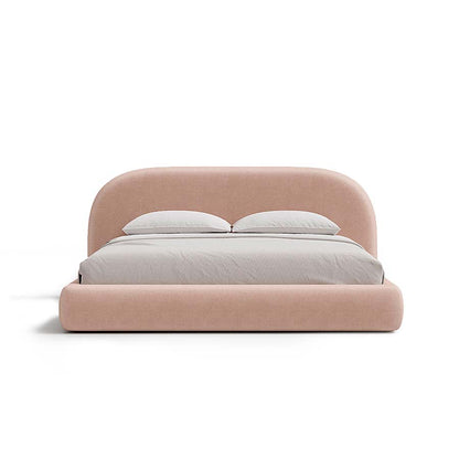 Aria Bed with Sculptural Curved Headboard