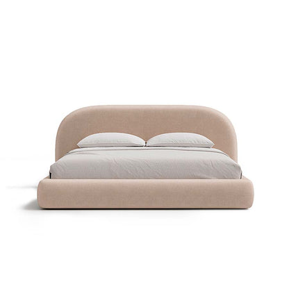 Aria Bed with Sculptural Curved Headboard