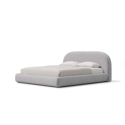 Aria Bed with Sculptural Curved Headboard