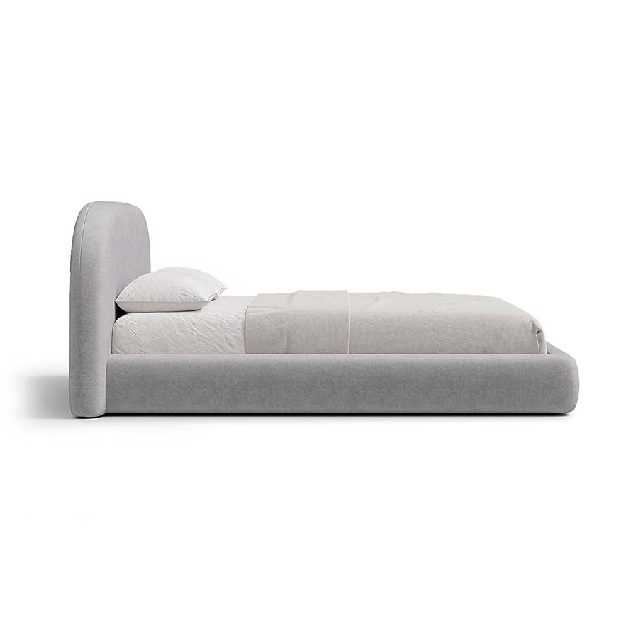 Aria Bed with Sculptural Curved Headboard
