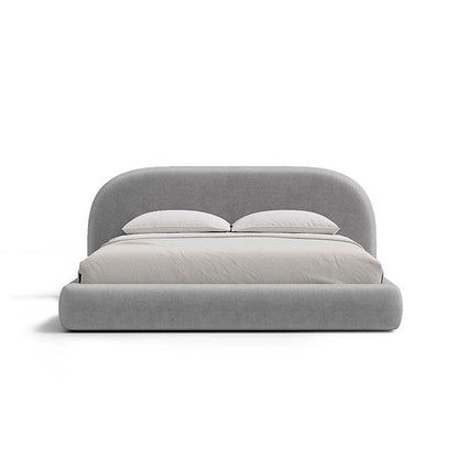 Aria Bed with Sculptural Curved Headboard