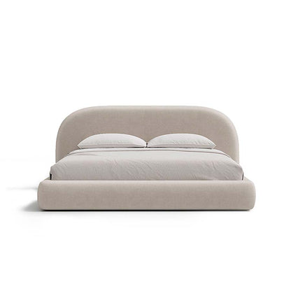Aria Bed with Sculptural Curved Headboard