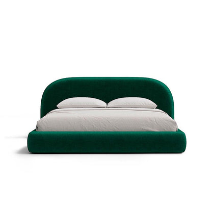 Aria Bed with Sculptural Curved Headboard