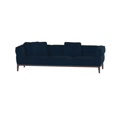 Canapé Regent en tissu d'ameublement sur mesure