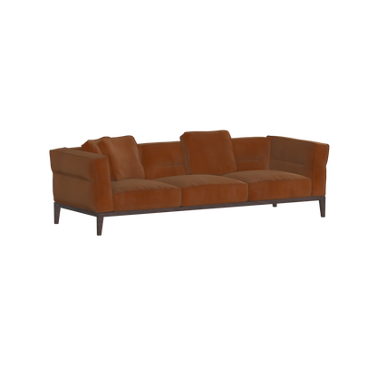 Canapé Regent en tissu d'ameublement sur mesure