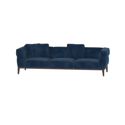 Canapé Regent en tissu d'ameublement sur mesure