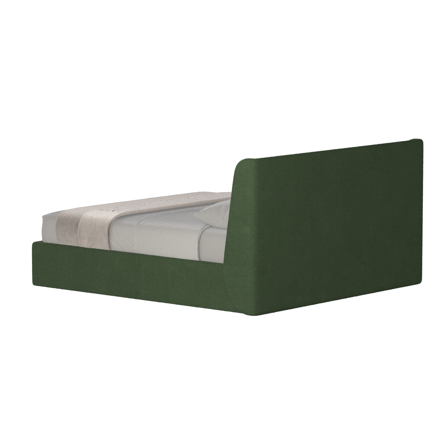 Ruby Upholstered Double Bed in Premium Fabric