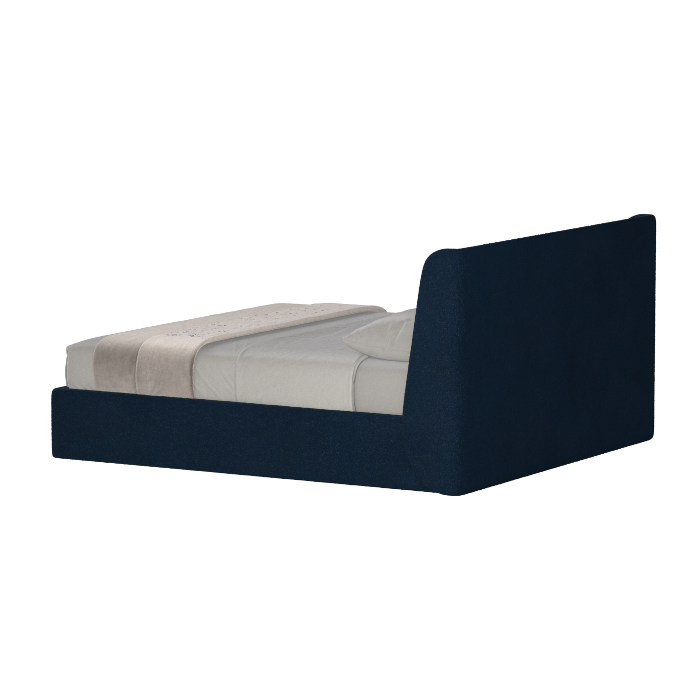 Ruby Upholstered Double Bed in Premium Fabric