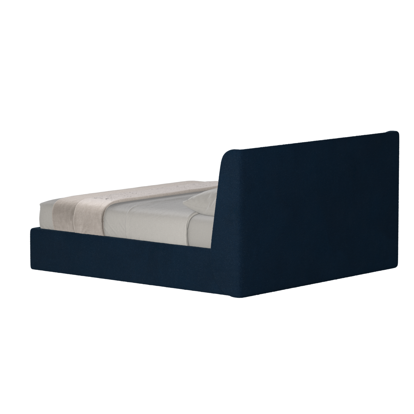 Ruby Upholstered Double Bed in Premium Fabric