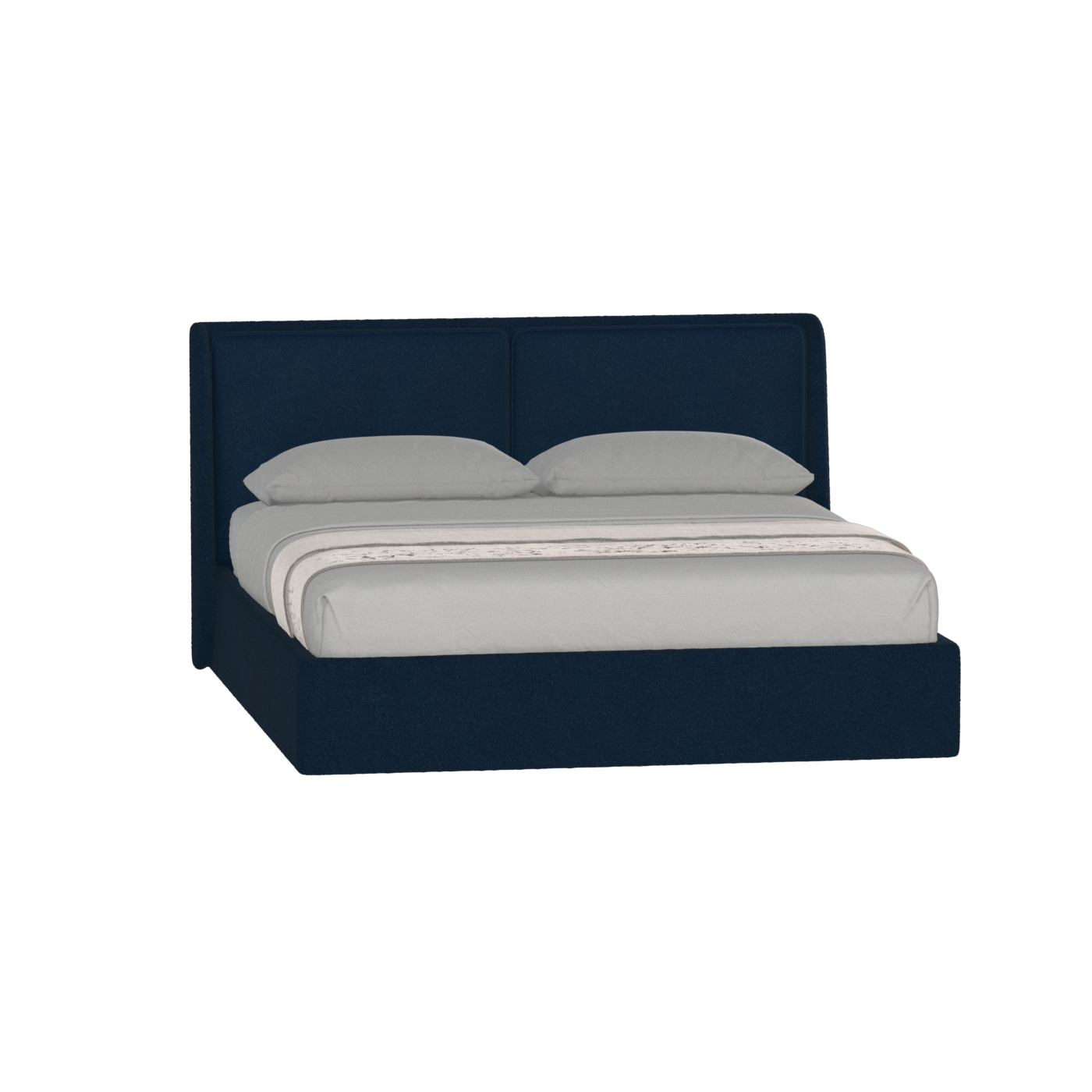 Ruby Upholstered Double Bed in Premium Fabric