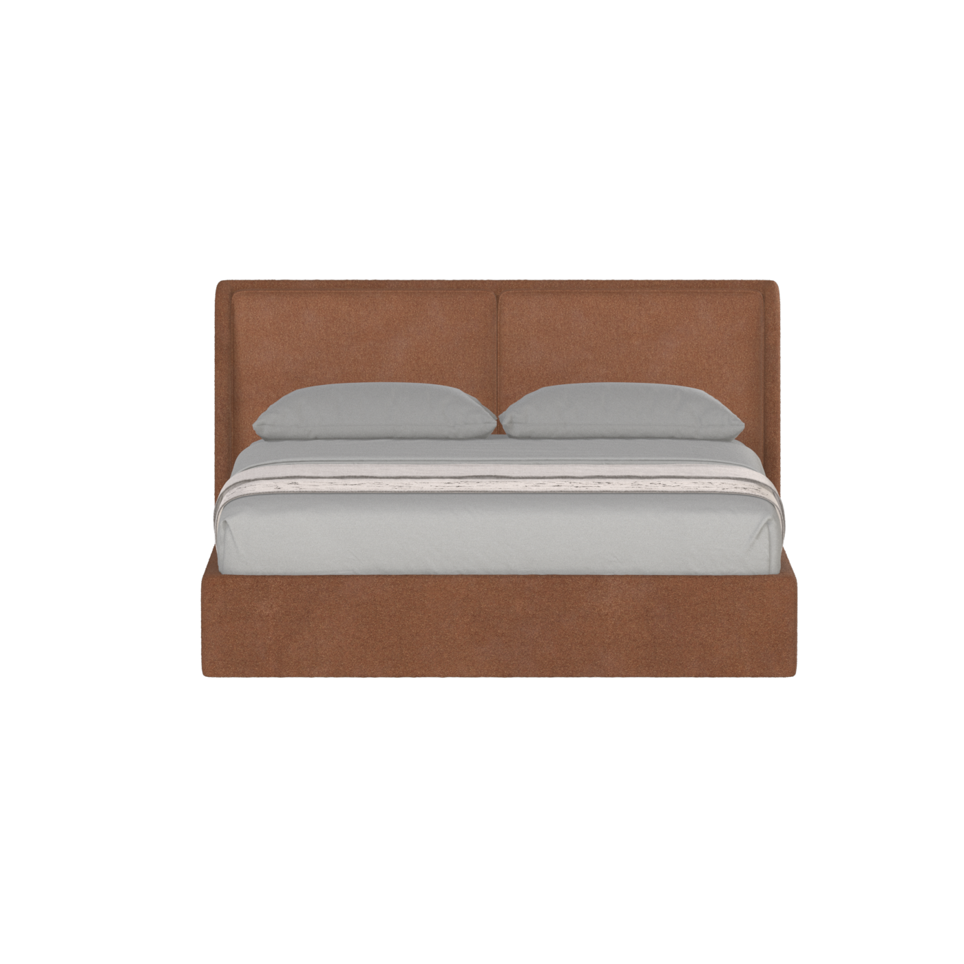 Ruby Upholstered Double Bed in Premium Fabric