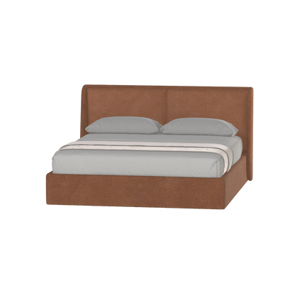 Ruby Upholstered Double Bed in Premium Fabric