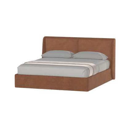 Ruby Upholstered Double Bed in Premium Fabric