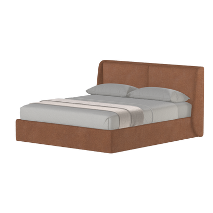 Ruby Upholstered Double Bed in Premium Fabric