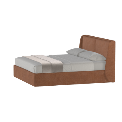 Ruby Upholstered Double Bed in Premium Fabric