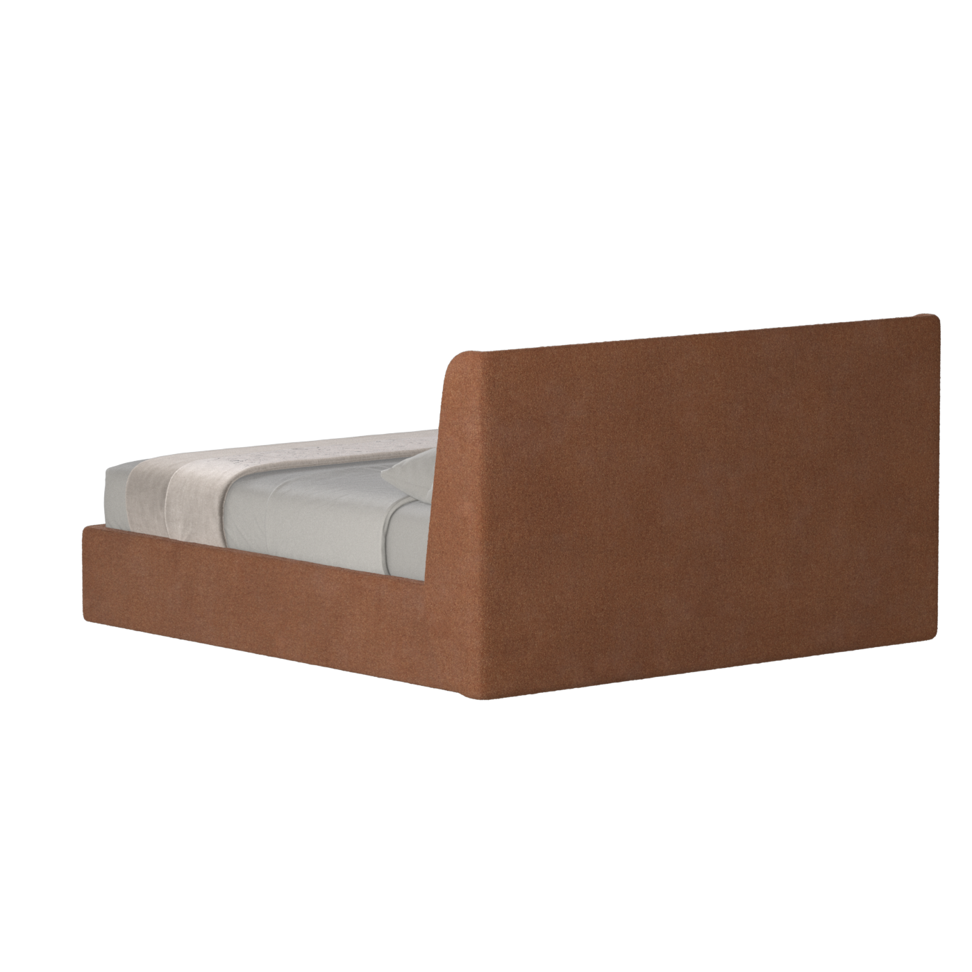 Ruby Upholstered Double Bed in Premium Fabric