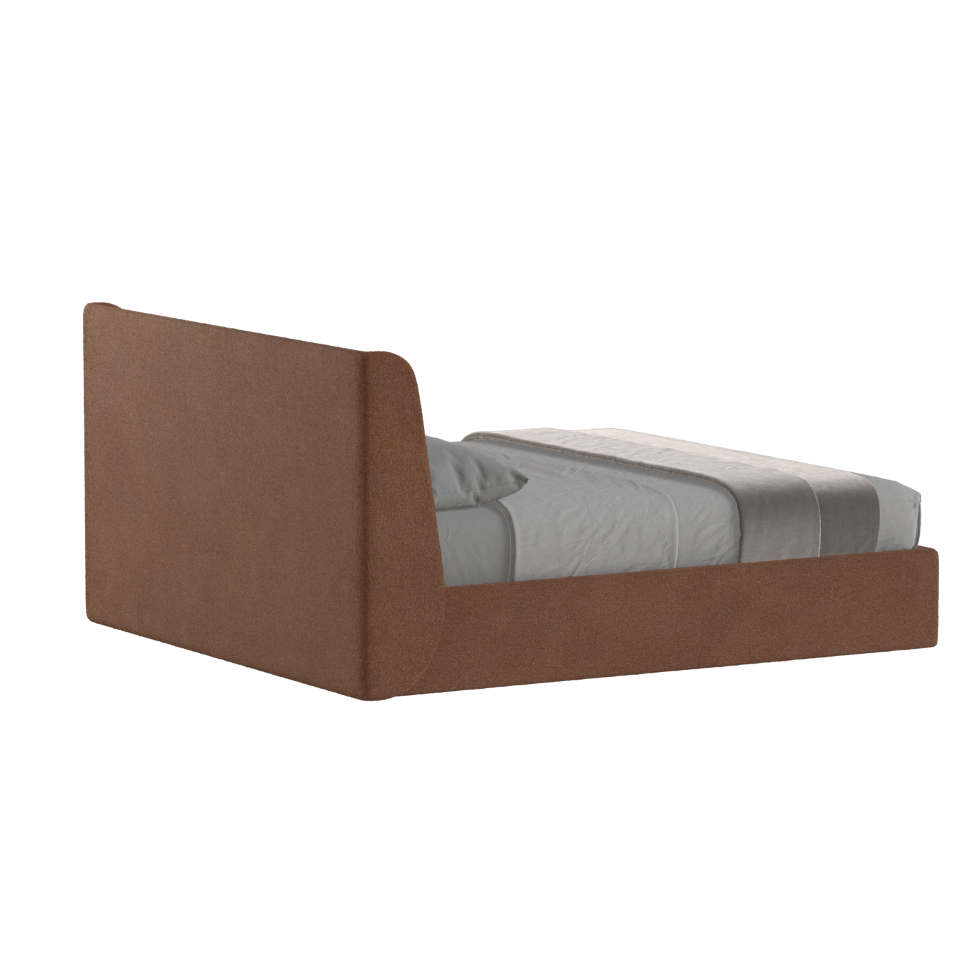 Ruby Upholstered Double Bed in Premium Fabric