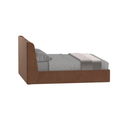 Ruby Upholstered Double Bed in Premium Fabric