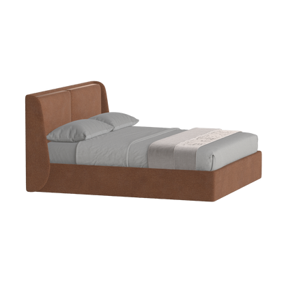Ruby Upholstered Double Bed in Premium Fabric