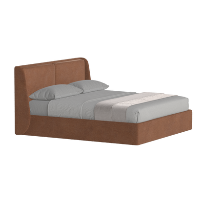 Ruby Upholstered Double Bed in Premium Fabric