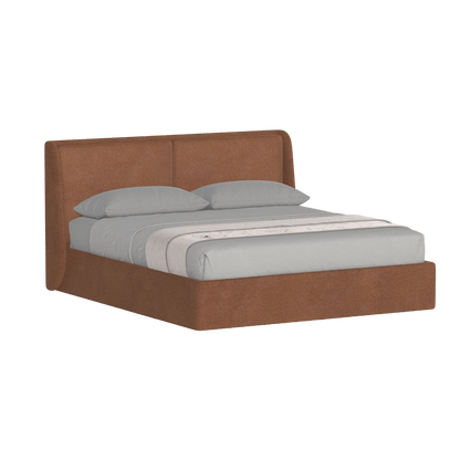 Ruby Upholstered Double Bed in Premium Fabric