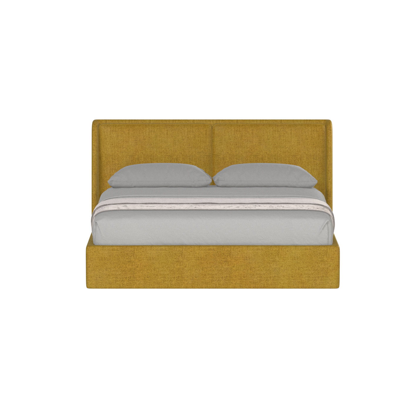 Ruby Upholstered Double Bed in Premium Fabric