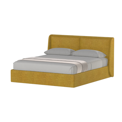 Ruby Upholstered Double Bed in Premium Fabric