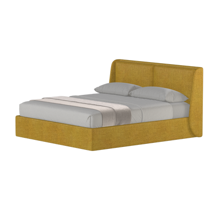 Ruby Upholstered Double Bed in Premium Fabric