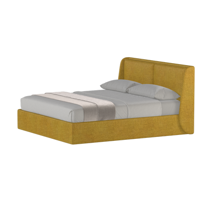 Ruby Upholstered Double Bed in Premium Fabric