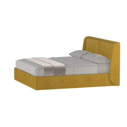 Ruby Upholstered Double Bed in Premium Fabric