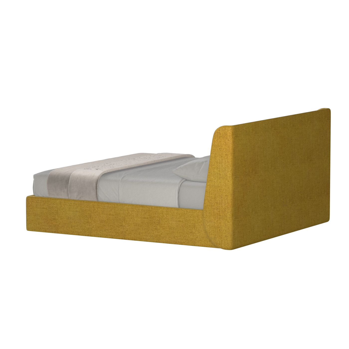 Ruby Upholstered Double Bed in Premium Fabric