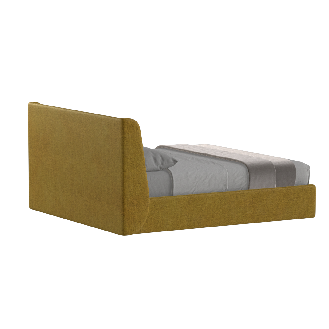Ruby Upholstered Double Bed in Premium Fabric