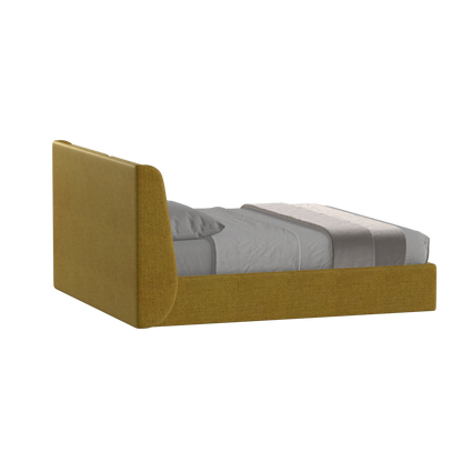 Ruby Upholstered Double Bed in Premium Fabric