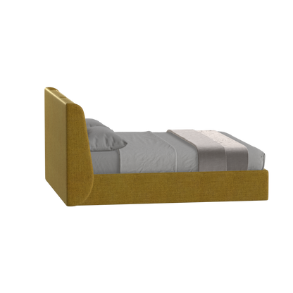 Ruby Upholstered Double Bed in Premium Fabric
