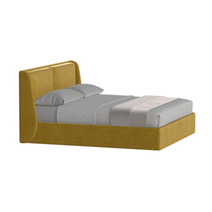 Ruby Upholstered Double Bed in Premium Fabric