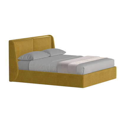 Ruby Upholstered Double Bed in Premium Fabric