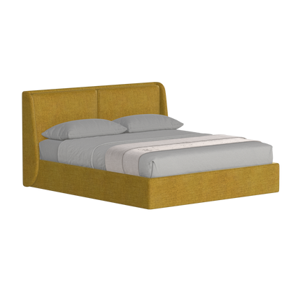 Ruby Upholstered Double Bed in Premium Fabric