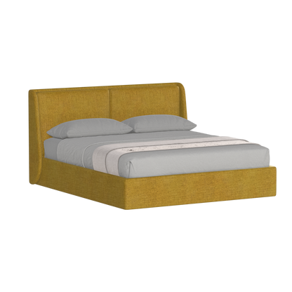 Ruby Upholstered Double Bed in Premium Fabric