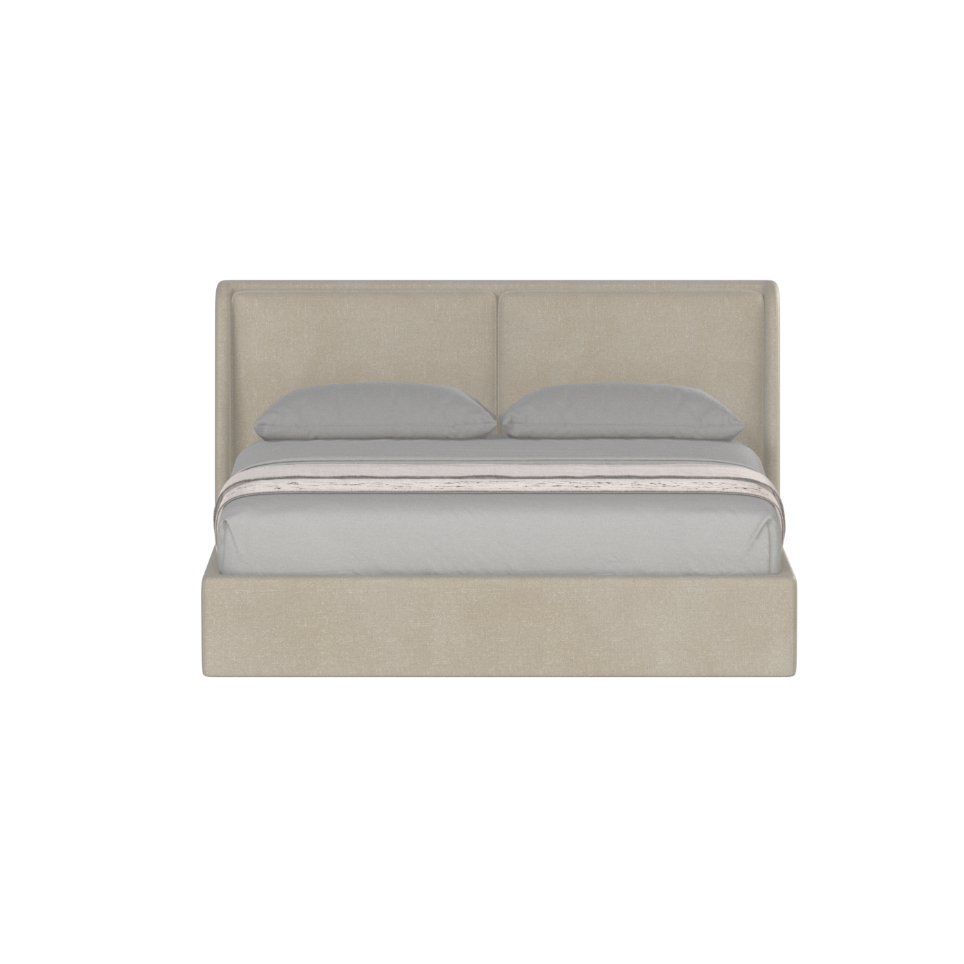Ruby Upholstered Double Bed in Premium Fabric